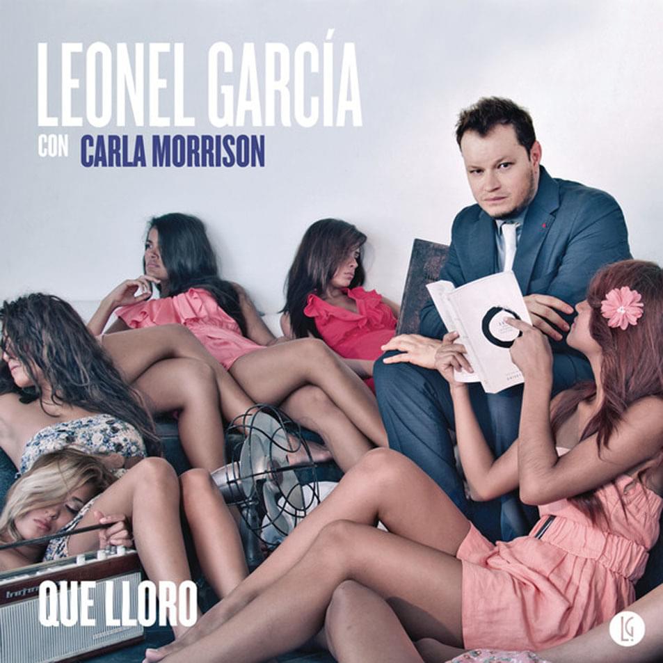 Album cover art for "Que Lloro" by Leonel García & Carla Morrison