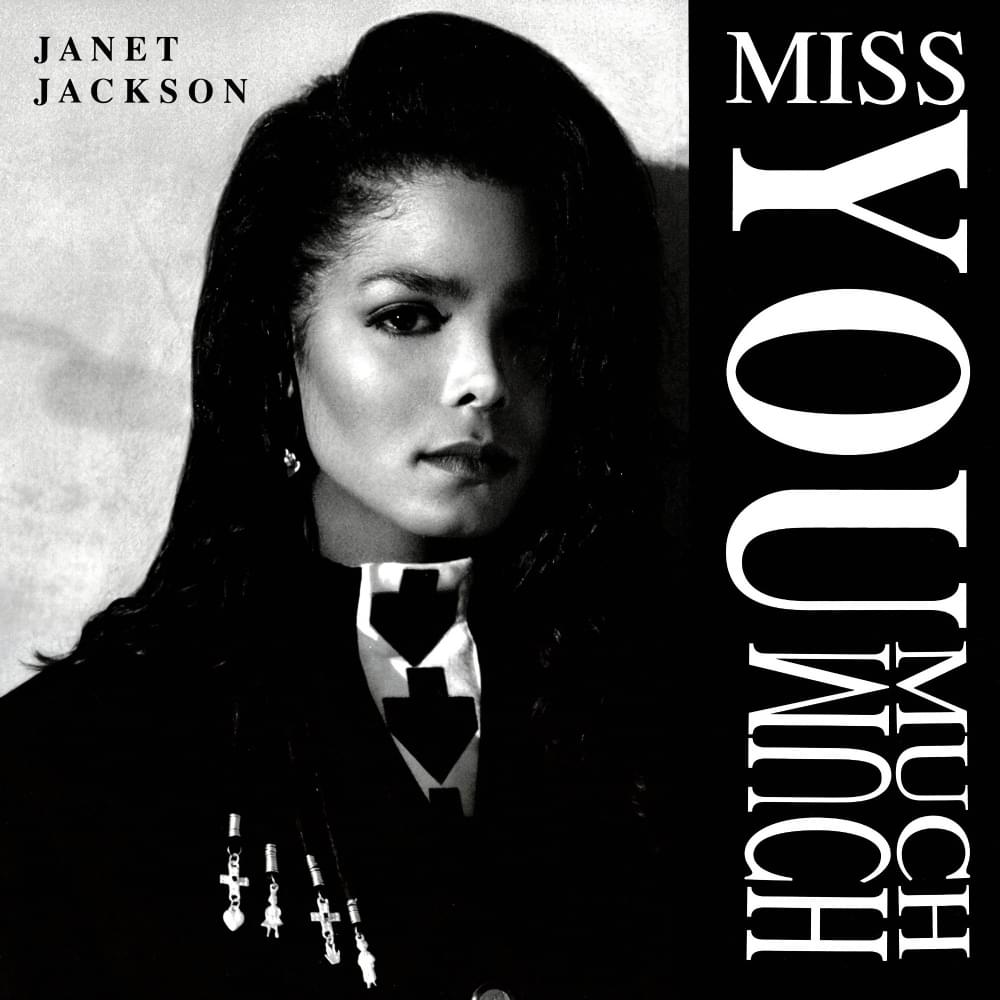 Album cover art for "Miss You Much" by Janet Jackson