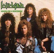 Album cover art for "Headed for a Heartbreak" by Foreigner