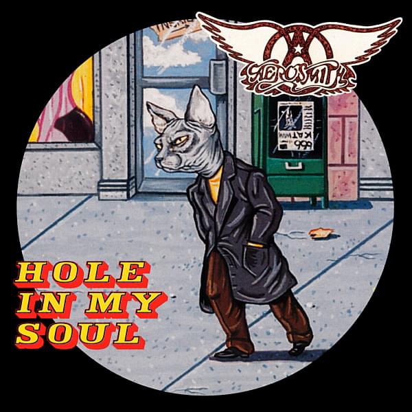 Album cover art for "Hole in My Soul" by Aerosmith
