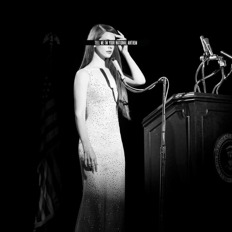 Album cover art for "Lana Del Rey - National Anthem (Türkçe Çeviri)" by Genius Türkçe Çeviriler