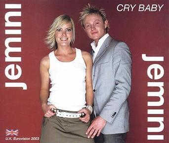 Album cover art for "Cry Baby" by Jemini