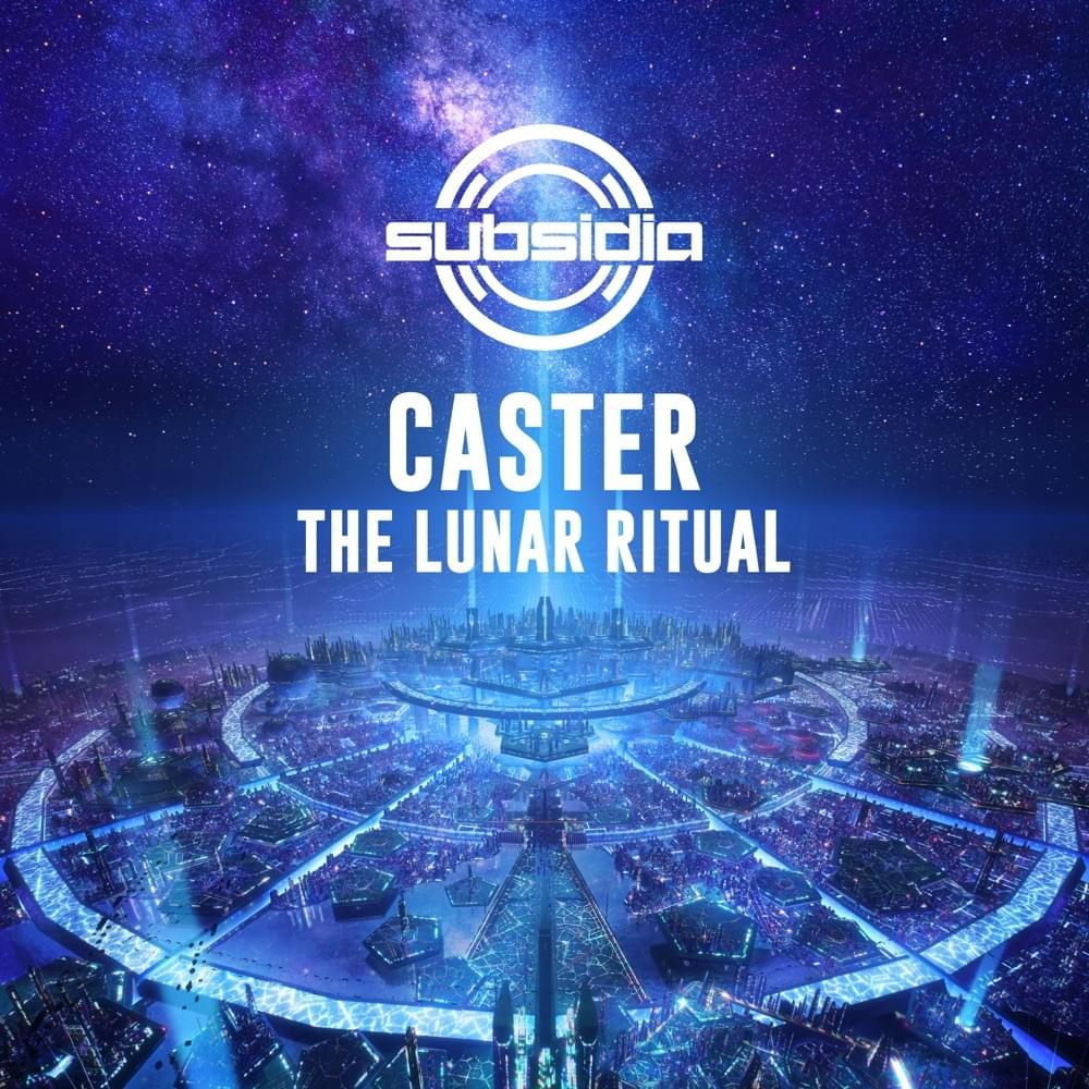 Album cover art for "The Lunar Ritual" by Caster