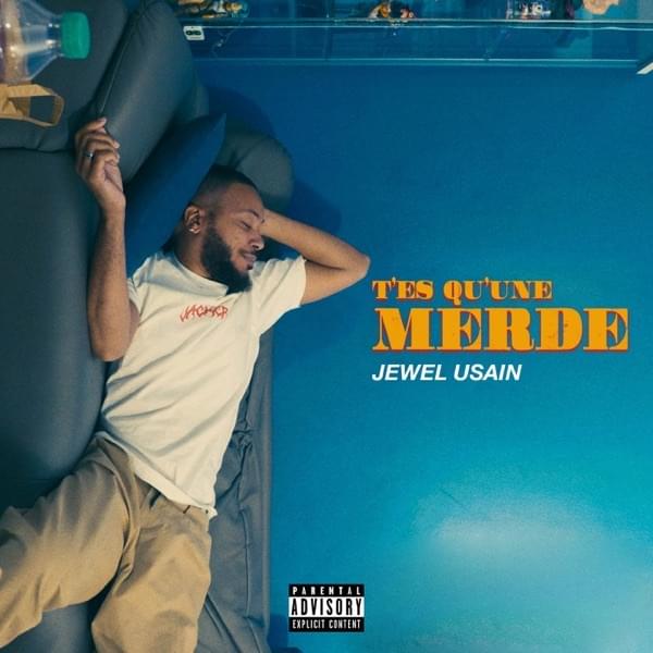 Album cover art for "T’es qu’une merde" by Jewel Usain