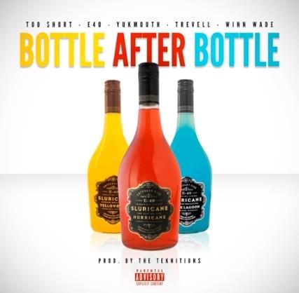 Album cover art for "Bottle After Bottle" by Yukmouth & E-40 & Too $hort