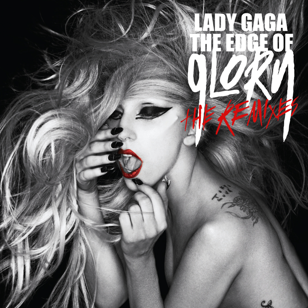 Album cover art for "The Edge of Glory (Bare Noize Remix)" by Lady Gaga
