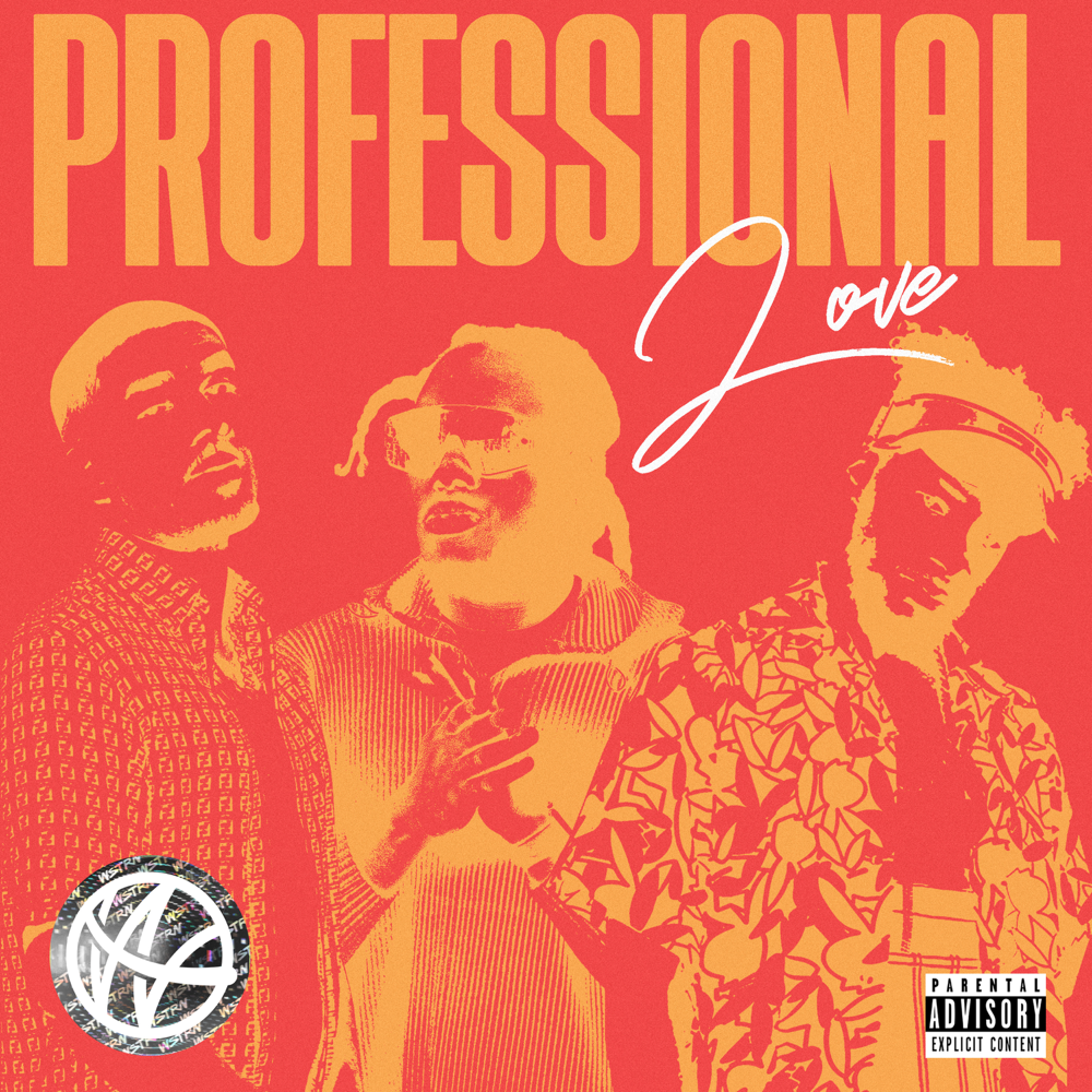 Album cover art for "Professional Love" by WSTRN