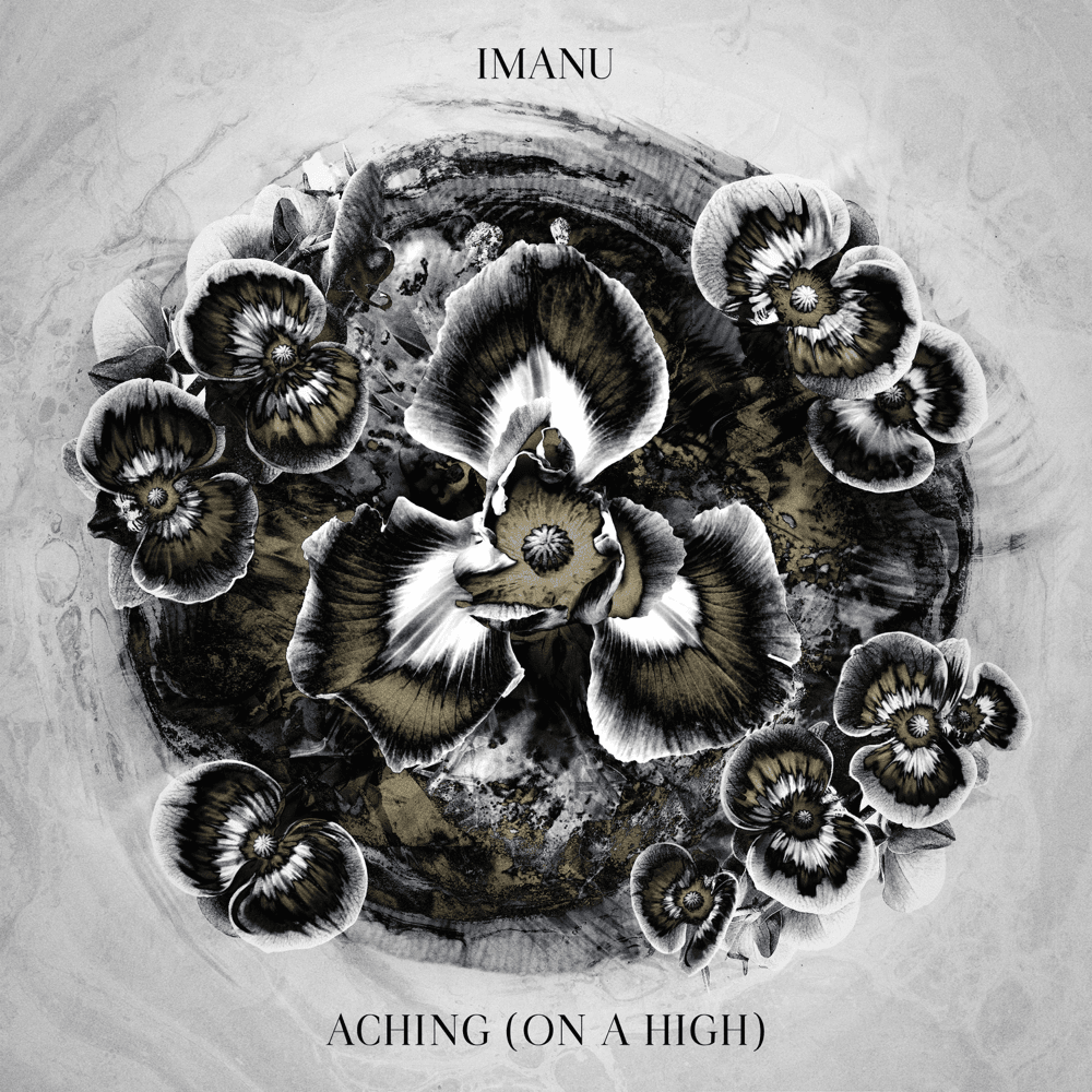 Album cover art for "Aching (On A High)" by IMANU