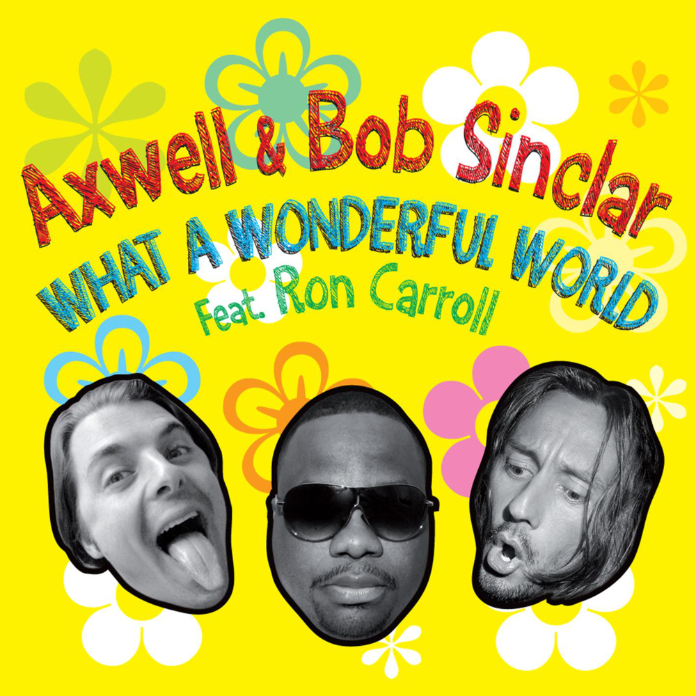 Album cover art for "What A Wonderful World" by Absolute Music & Ron Carroll