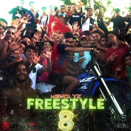 Album cover art for "Freestyle N°8" by Mehdi YZ