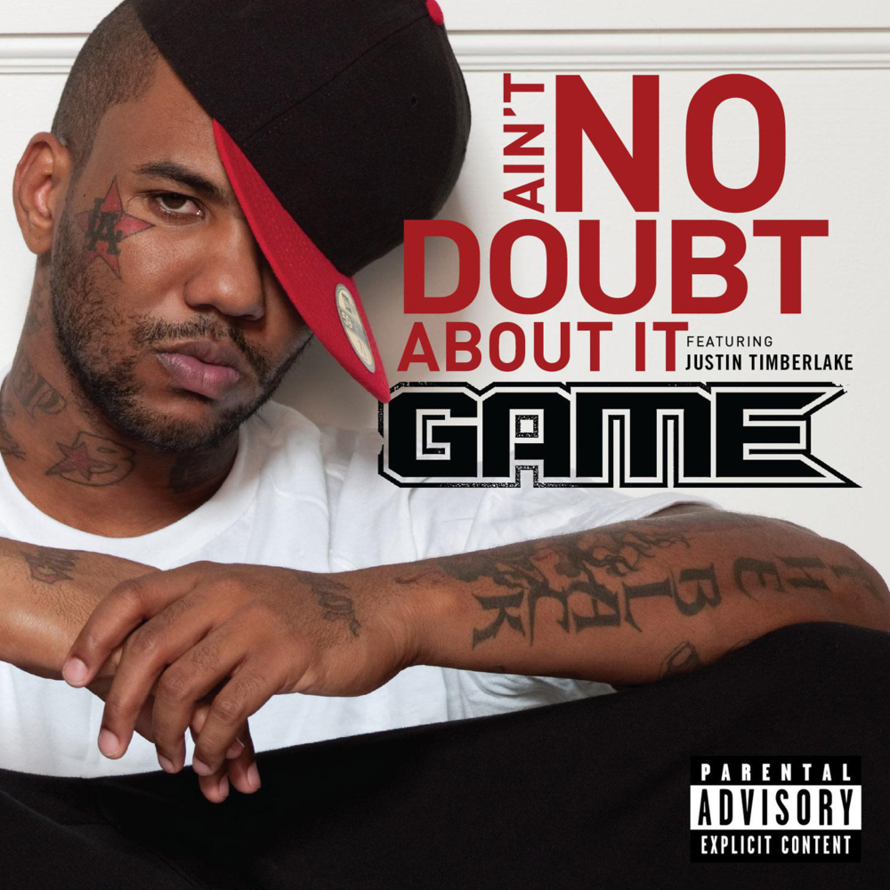 Album cover art for "Doubt" by The Game & Pharrell Williams & Justin Timberlake