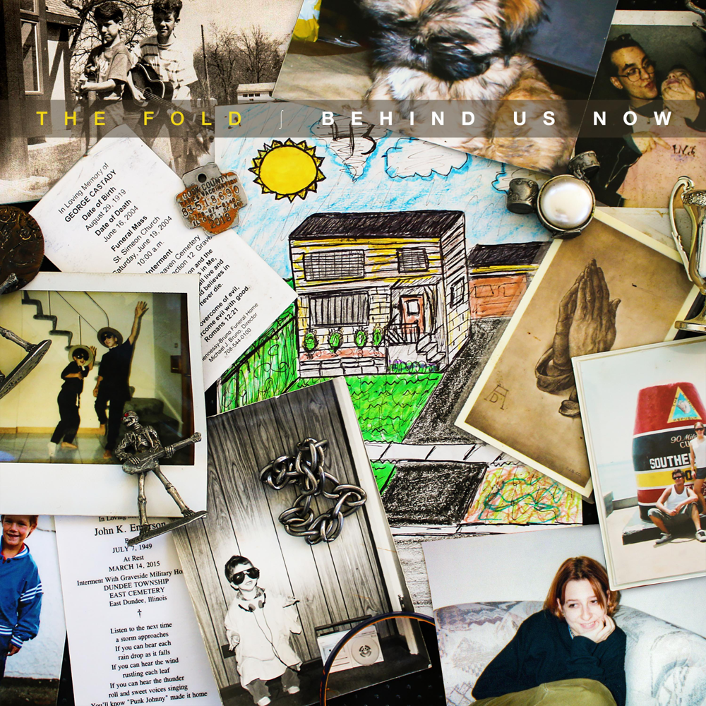 Album cover art for "Behind Us Now" by The Fold