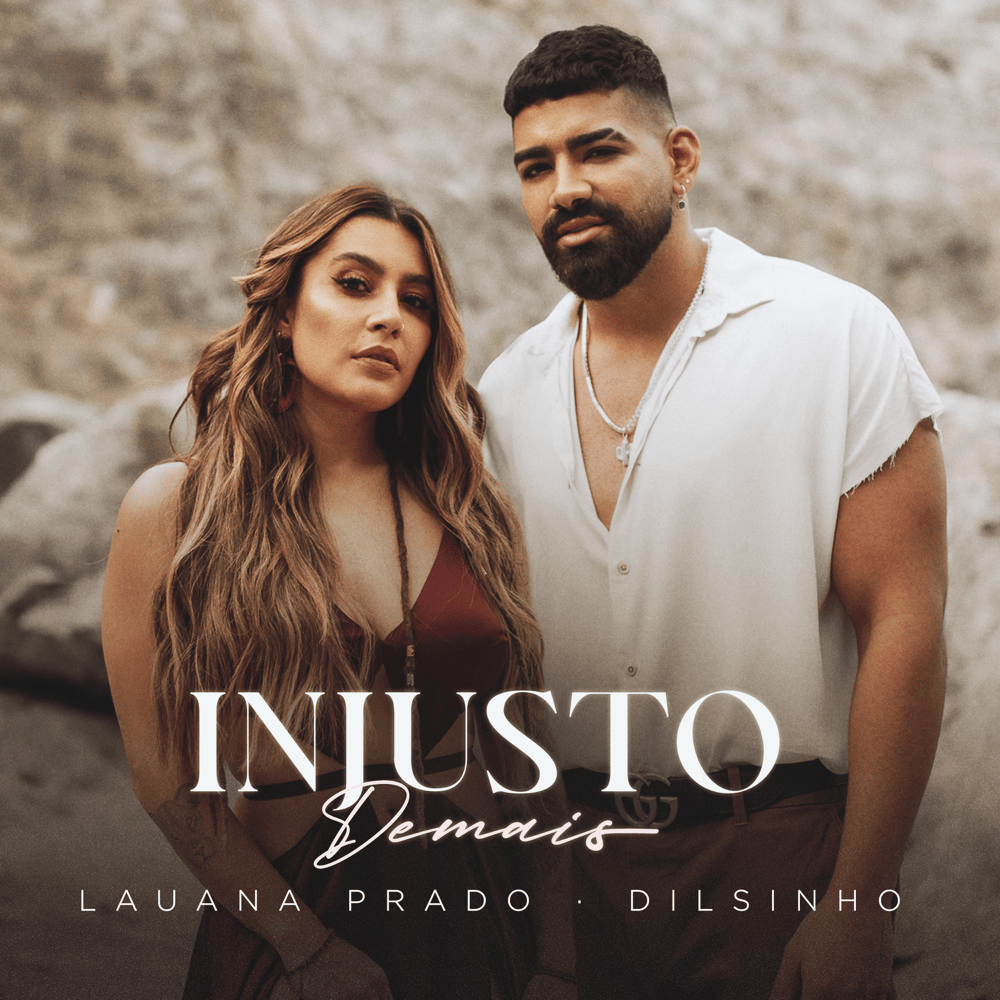 Album cover art for "Injusto Demais" by Lauana Prado