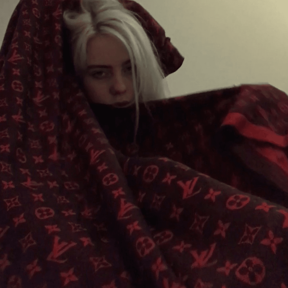 Album cover art for "bitches broken hearts" by Billie Eilish