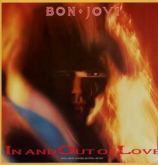 Album cover art for "In and Out of Love" by Bon Jovi
