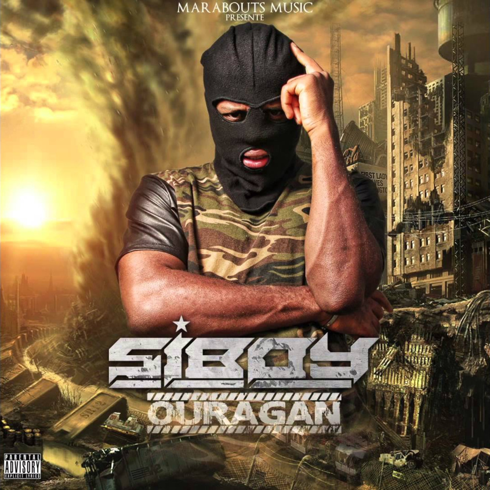 Album cover art for "Ouragan" by Siboy