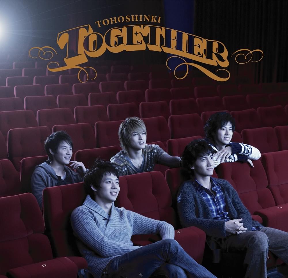 Album cover art for "Together" by TVXQ! (동방신기)
