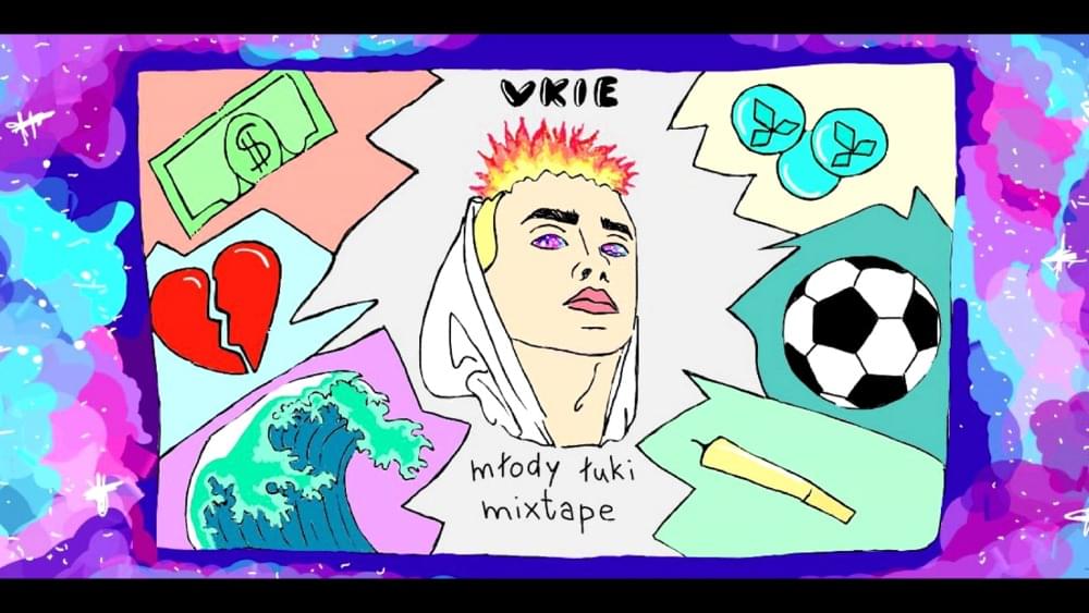 Album cover art for "FLAKKA" by vkie