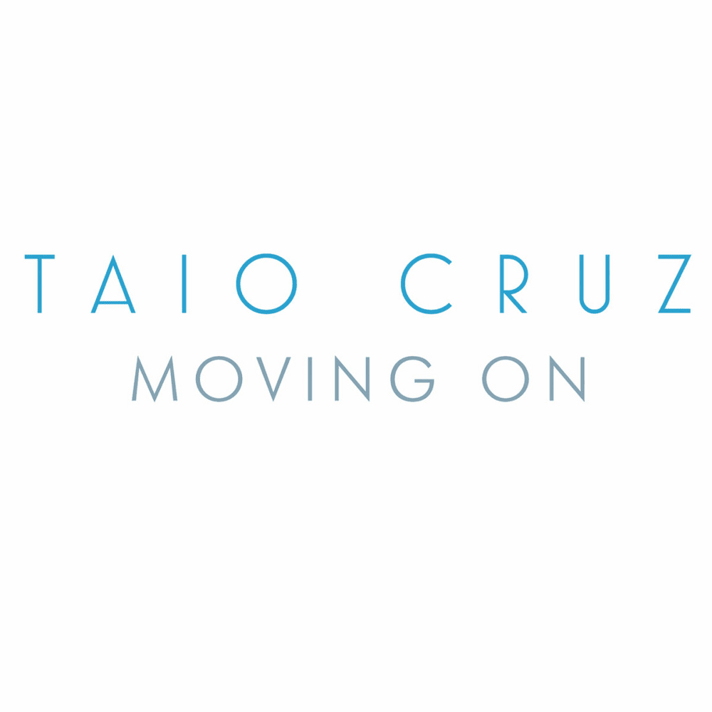 Album cover art for "Moving On" by Taio Cruz