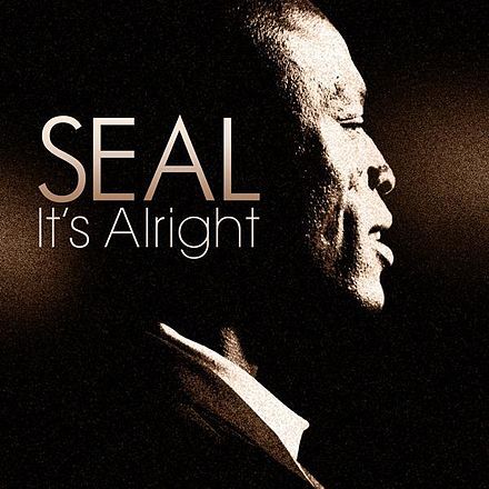 Album cover art for "It’s Alright" by Seal