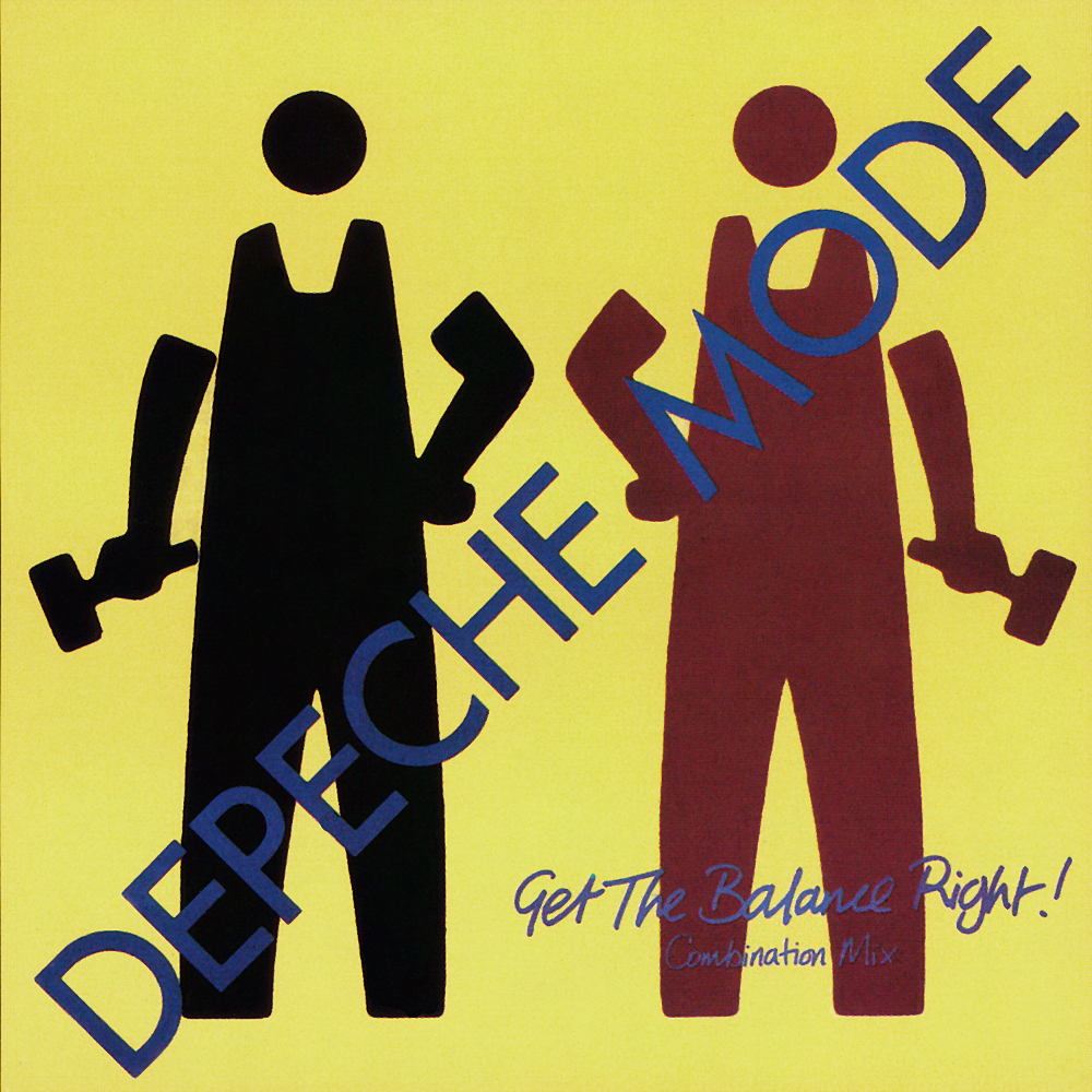 Album cover art for "Get the Balance Right! (Combination Mix)" by Depeche Mode