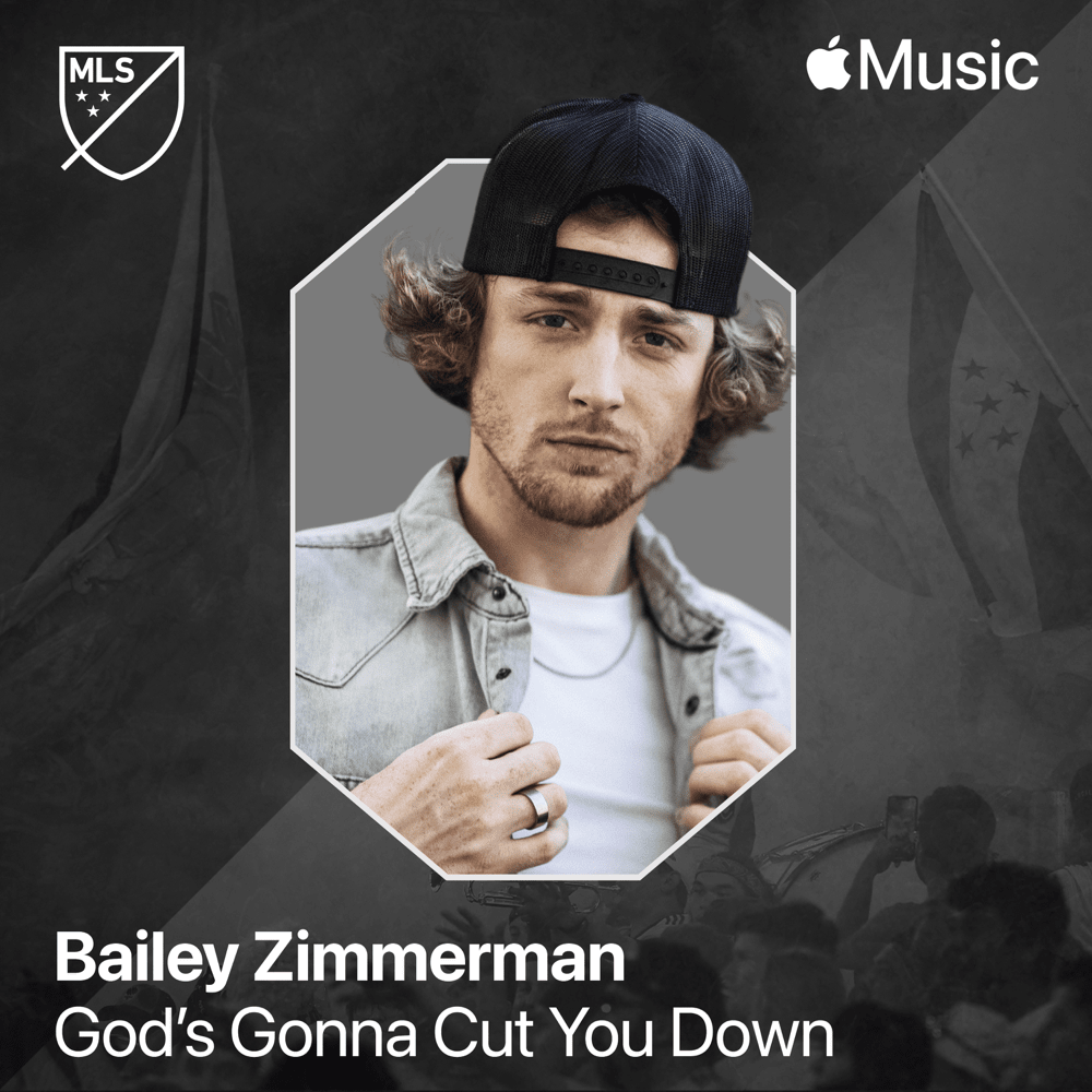 Album cover art for "God’s Gonna Cut You Down" by Bailey Zimmerman
