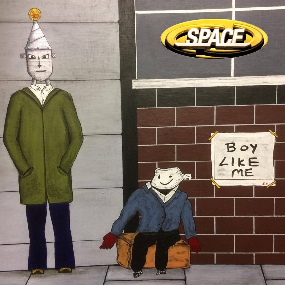 Album cover art for "A Boy Like Me" by Space