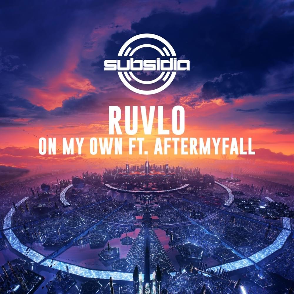 Album cover art for "On My Own" by RUVLO & AfterMyFall