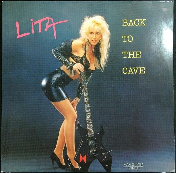 Album cover art for "Back to the Cave" by Lita Ford