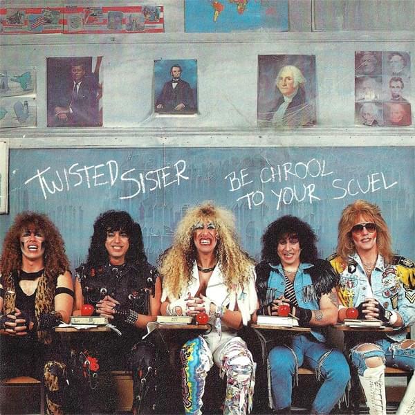 Album cover art for "Be Chrool To Your Scuel" by Twisted Sister & Alice Cooper