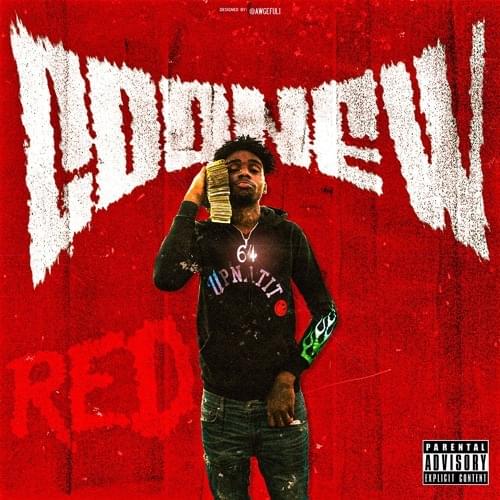 Album cover art for "Red" by Goonew