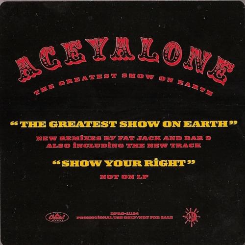 Greatest Show On Earth (Bar 9 Remix) by Aceyalone