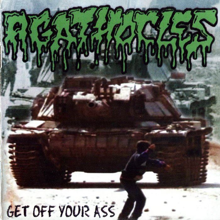 Album cover art for "What A Nerve" by Agathocles