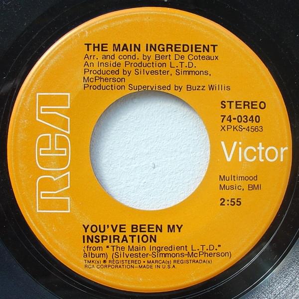 Album cover art for "You’ve Been My Inspiration" by The Main Ingredient