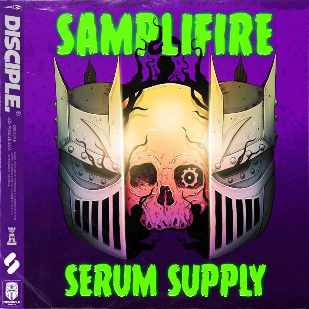 Album cover art for "Serum Supply Vol. 1 [Sample Pack Demo]" by Virtual Riot