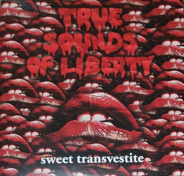 Album cover art for "Sweet Transvestite" by T.S.O.L & Keith Morris