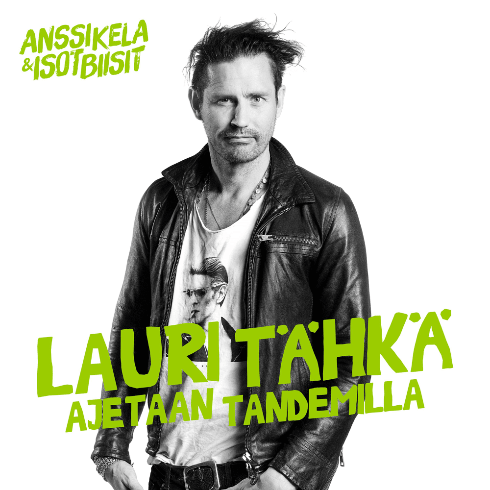 Album cover art for "Ajetaan tandemilla" by Lauri Tähkä