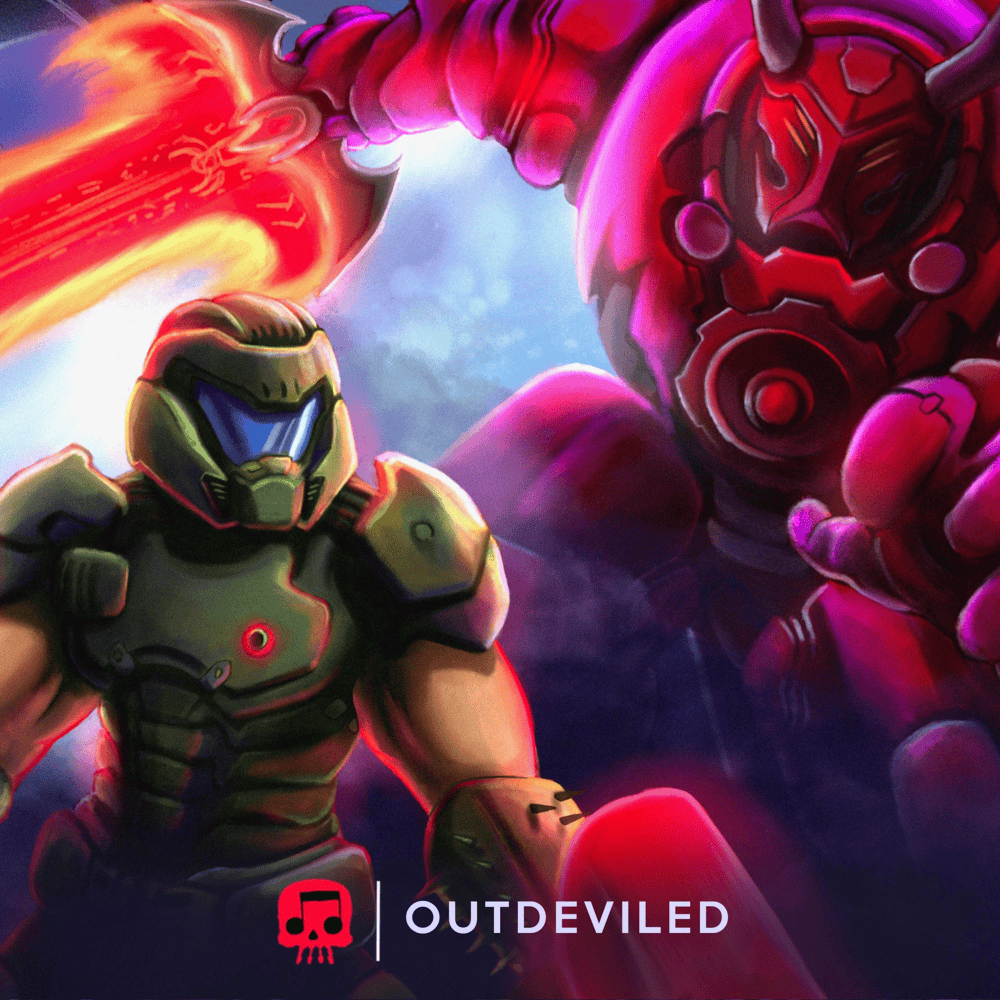 Album cover art for "Outdeviled" by JT Music