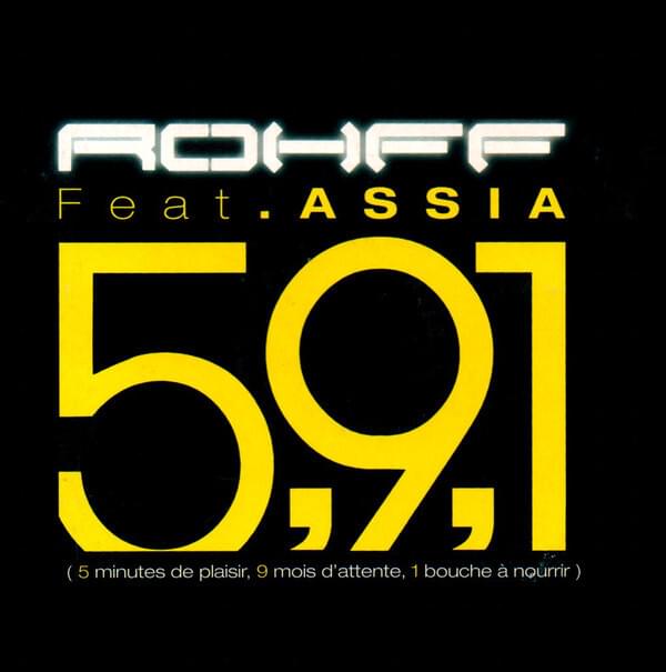 Album cover art for "5.9.1." by Rohff & Assia