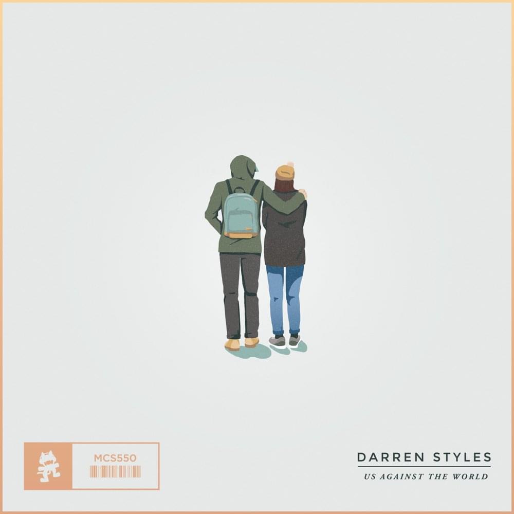 Album cover art for "Us Against the World" by Darren Styles & David Spekter