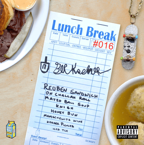 Album cover art for "Lunch Break Freestyle" by BLP KOSHER