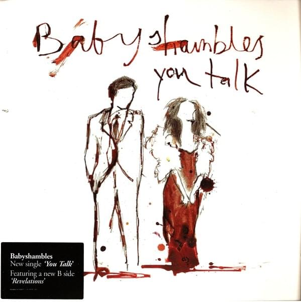 Album cover art for "You Talk" by Babyshambles