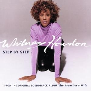 Album cover art for "Step By Step" by Whitney Houston
