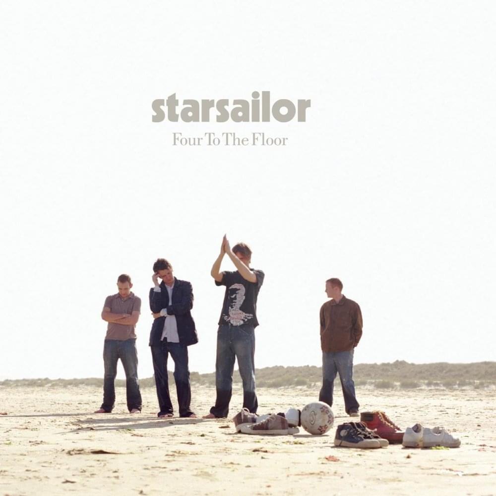 Album cover art for "Four To The Floor (Thin White Duke Mix)" by Starsailor