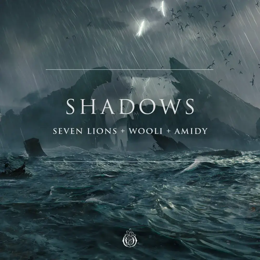 Album cover art for "Shadows" by Seven Lions