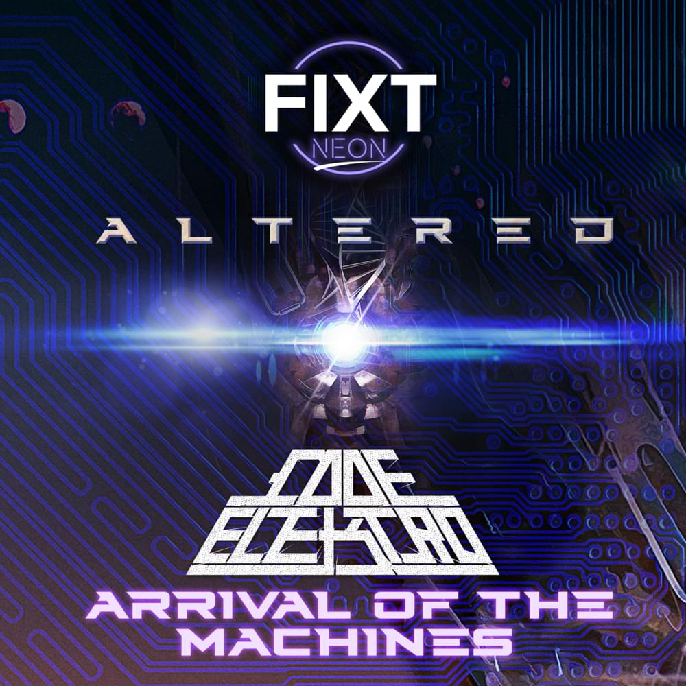 Album cover art for "Arrival of the Machines" by Code Elektro