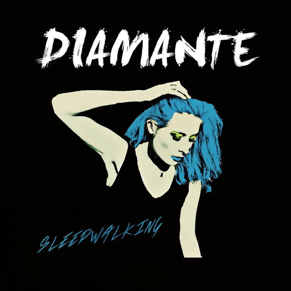 Album cover art for "Sleepwalking" by DIAMANTE