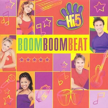 Album cover art for "Boom Boom Beat" by Hi-5