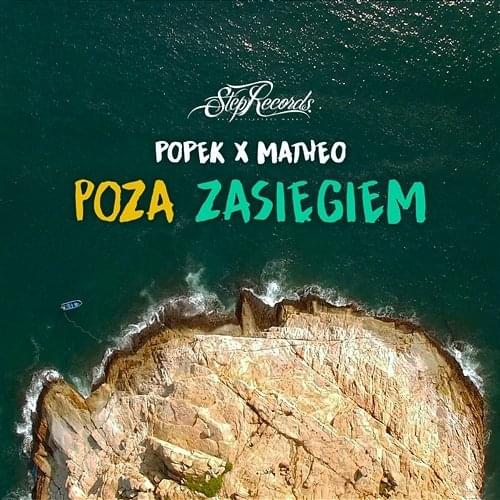 Album cover art for "Poza zasięgiem" by Popek