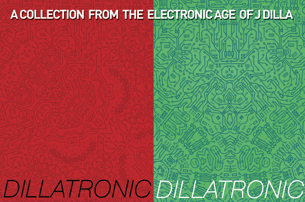 Album cover art for "Dillatronic 34" by J Dilla